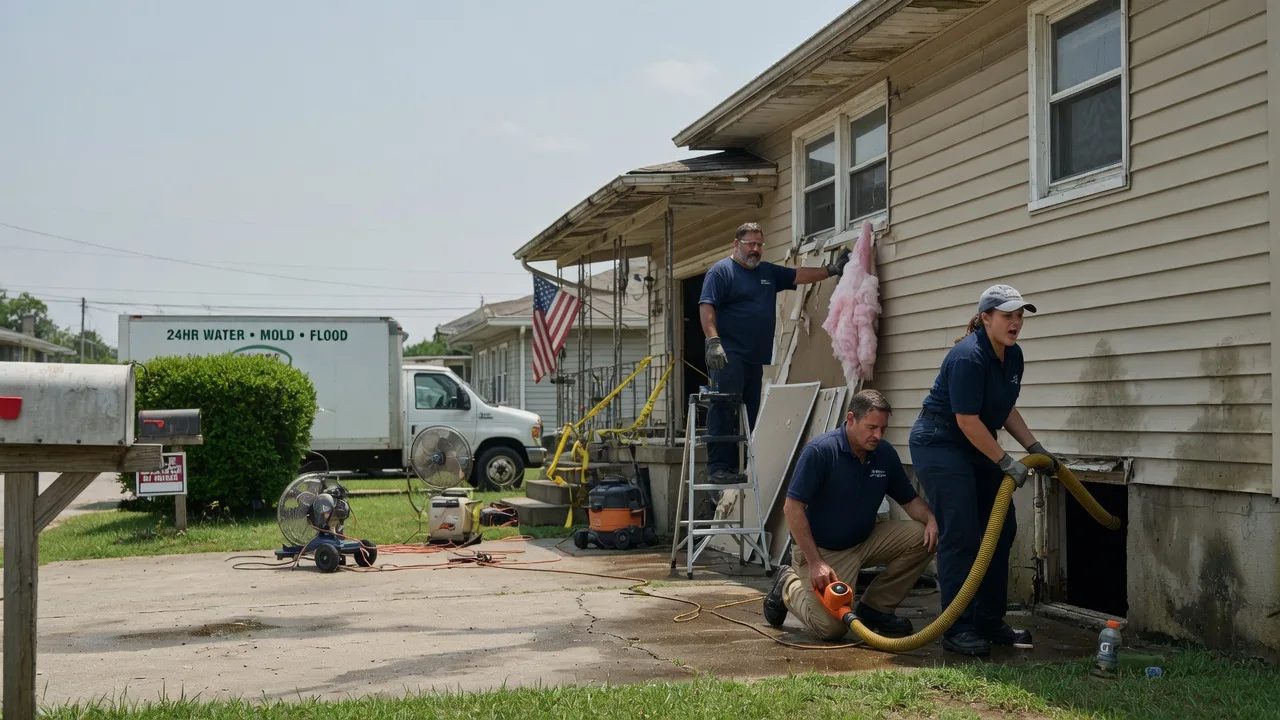 Water Damage Repair in Culloden, WV near me